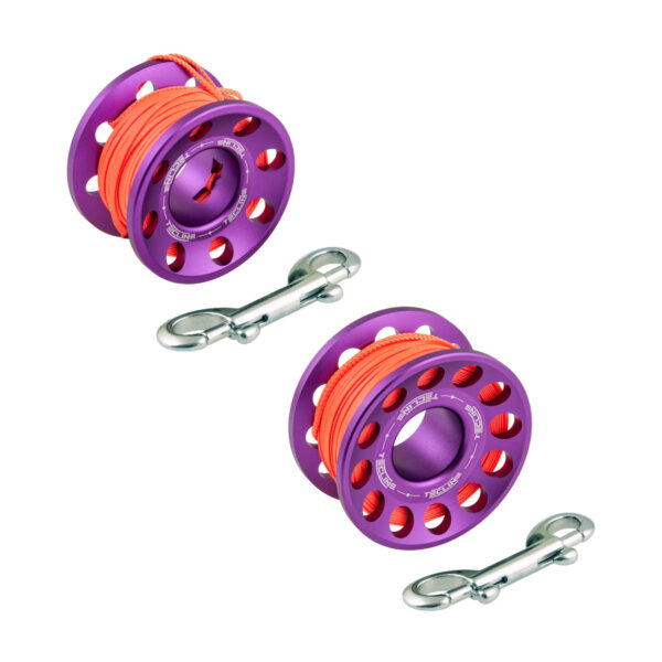 Tecline Aluminium Spool Vergleich 15 m / 30 m