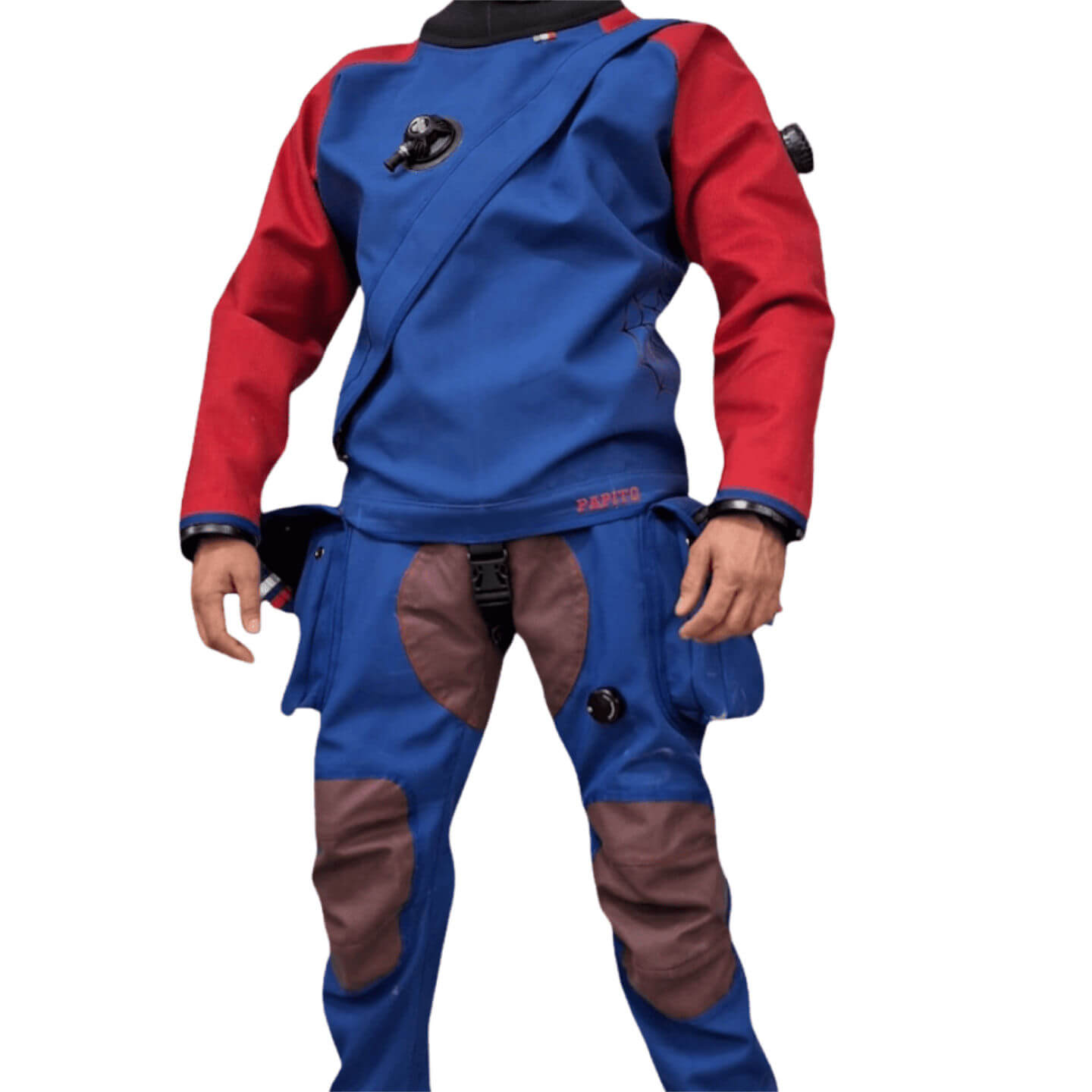 Ugly Fish Trockentauchanzug in Schwarz