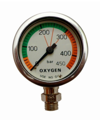 Finimeter sauerstoffrein von DUX 300 Bar